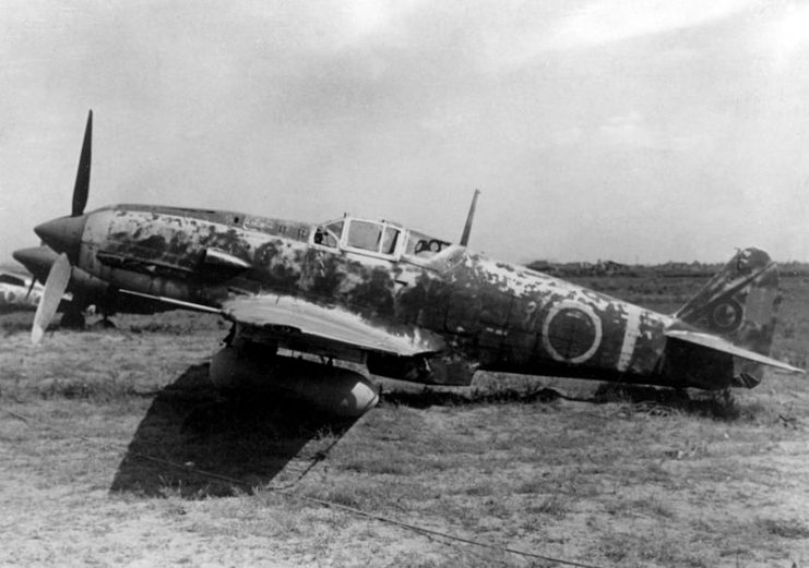 A Japanese Kawasaki Ki-61 Hien