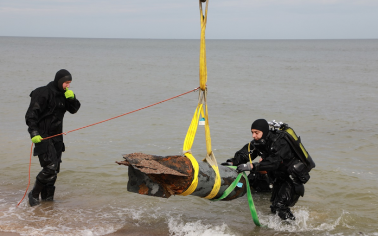 Photo: Press section of the Polish 8th Coastal Defence Flotilla