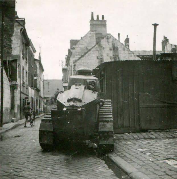 Abandoned FT-17 somewhere in France 1940