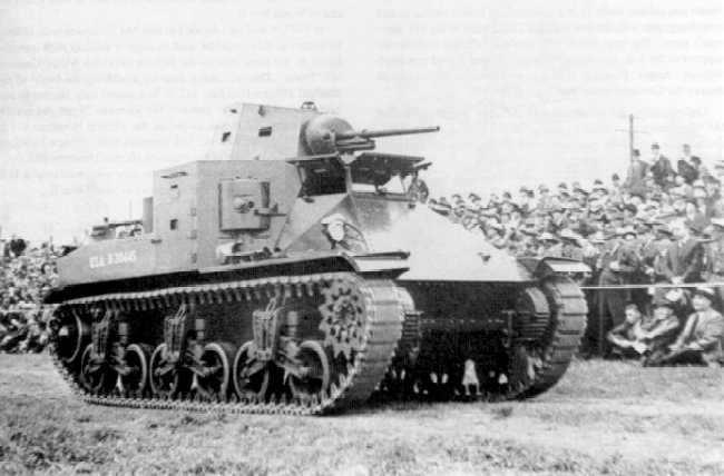 An M2A1 Medium Tank (late production series).