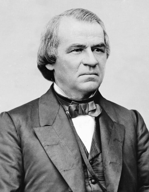 Portrait of Andrew Johnson