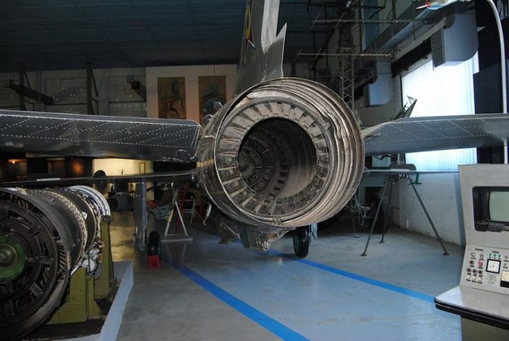 Back of a MiG-21 at the Aviation Museum in Bucharest.Photo Daniel Pandelea CC BY-SA 3.0