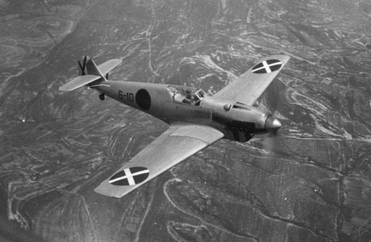 Bf 109A from the Condor Legion during Spanish Civil War (1936-1939)