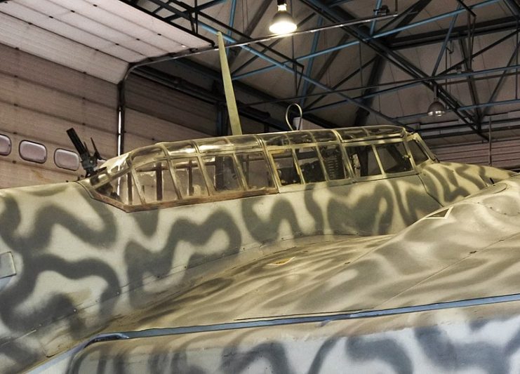 Bf-110 G-4 cockpit; RAF Museum London.