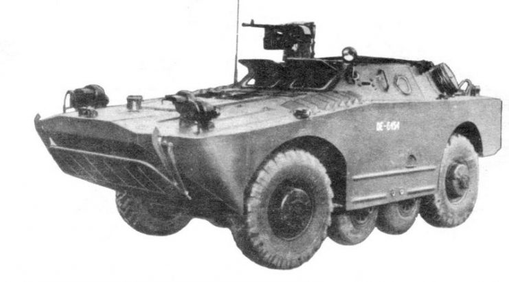 BRDM-1 in Polish service, 1970s.