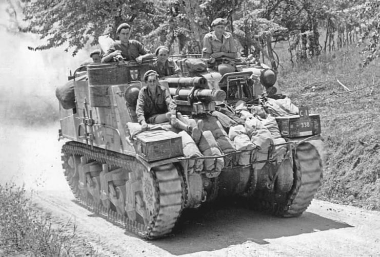 British Priest Italy in late June 1944