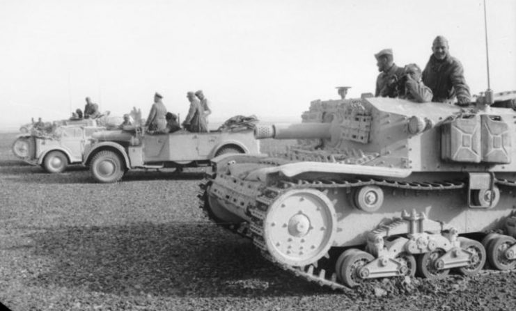 Italian forces Bir Hakeim. By Bundesarchiv, Bild CC-BY-SA 3.0