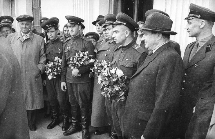Ceremony for the Returning Sailors to the Soviet Union. Photo – IMAM