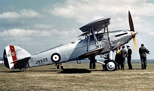 Hawker Hart Biplane