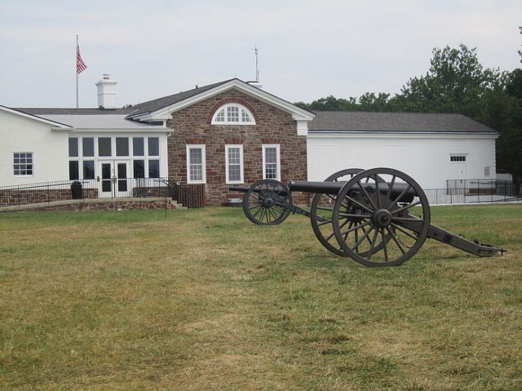 Cannon at Manassas Battlefield.Photo Billy Hathorn CC BY-SA 3.0