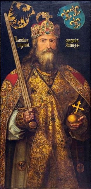 Charlemagne, by Durer