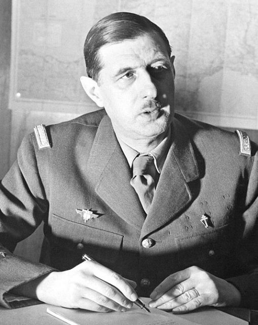 Charles de Gaulle.