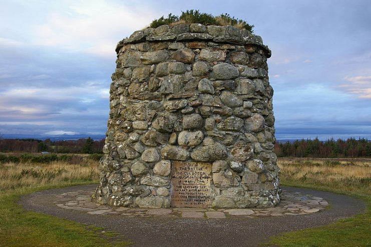 Culloden battlefield memorial