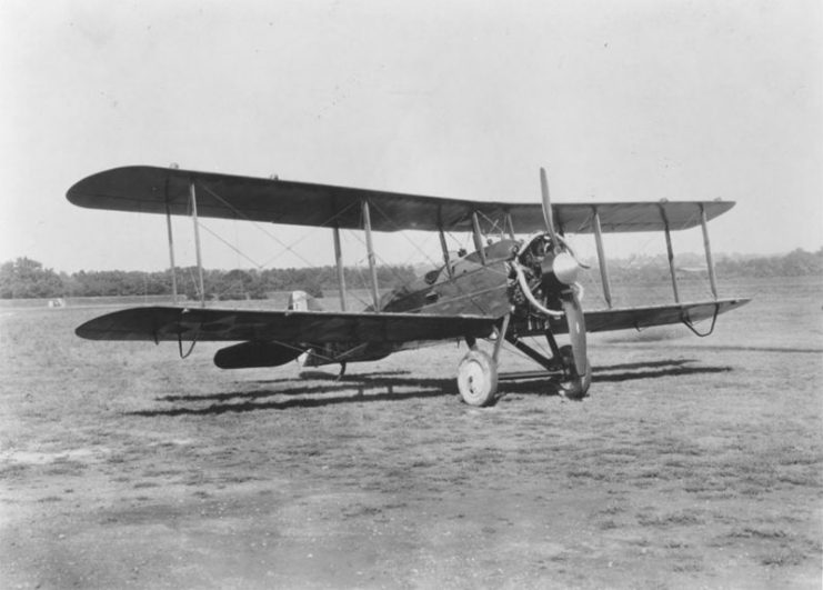 DH-4B fitted with a Wright Radial Engine