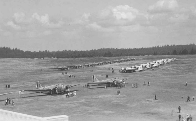Douglas B-18 flying field, 19th Bombardment Group