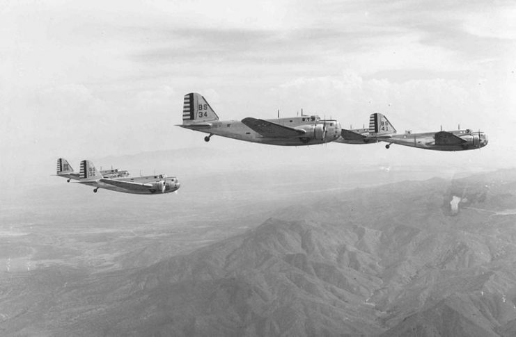 Douglas B-18 of the 19th Bombardment Group