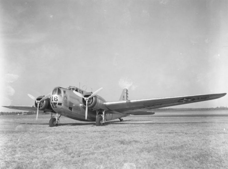 Douglas B-18 of the 21st Reconnaissance Squadron