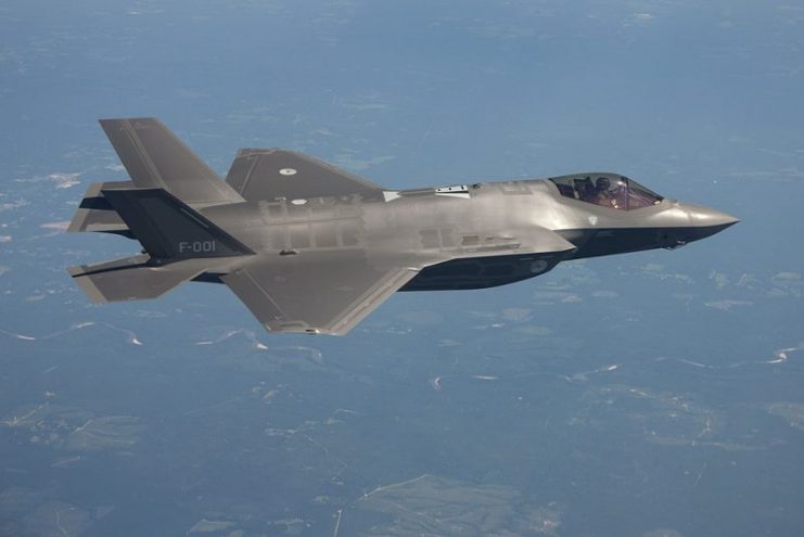 Dutch F-35A in July 2013