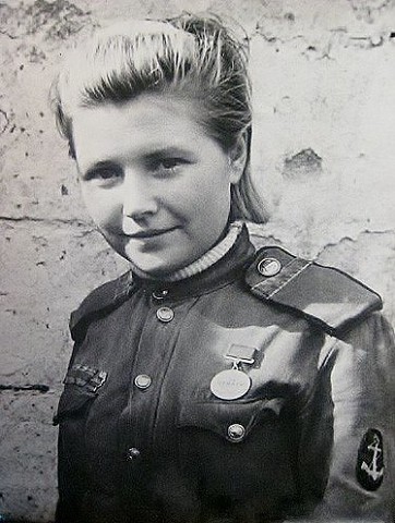 Ekaterina Dyomina, Hero of the Soviet Union.