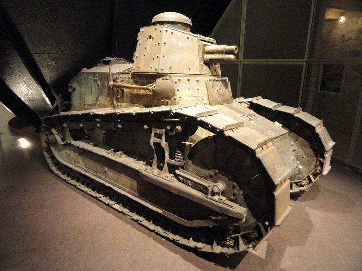 Exhibit in the National World War I Museum at the Liberty Memorial, Kansas City, USA.