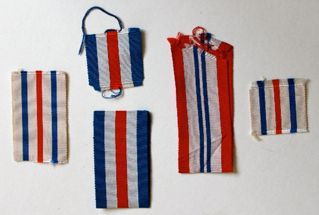 Figure 5 – WWII France and Germany ribbon possibilities. Courtesy: Imperial War Museum