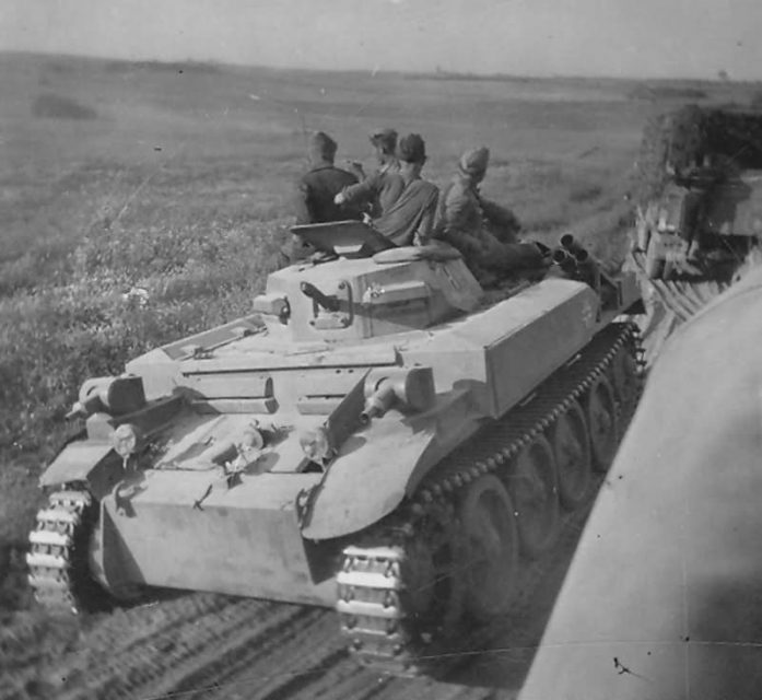 Flammpanzer II Flamingo of the 100th Panzer Regiment.