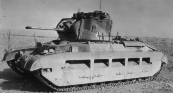 German Matilda A12 Mk II tank 8