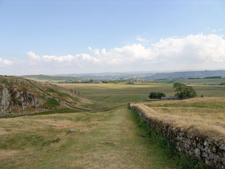 Hadrian’s Wall By Tilman2007 CC BY-SA 3.0