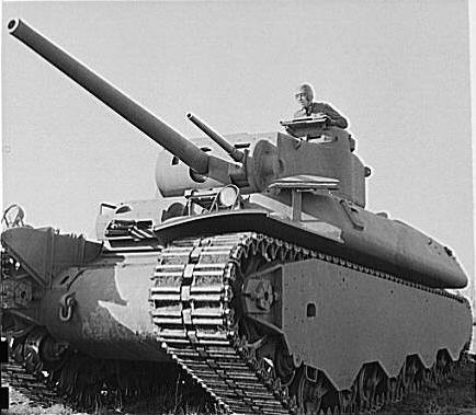 Heavy Tank M6 T1E1 prototype.