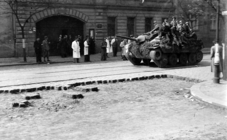 Hetzer in Prague.