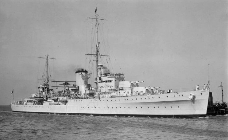 HMNZS Achilles.