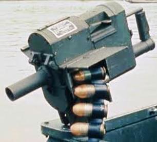 Hoeneywell grenade launcher