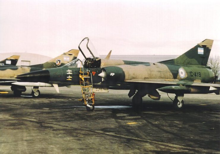 IAI Dagger, Argentine Air Force, 1984.