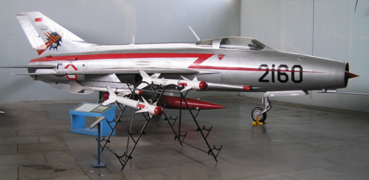 Indonesian Air Force MiG-21 in the Air Force Museum