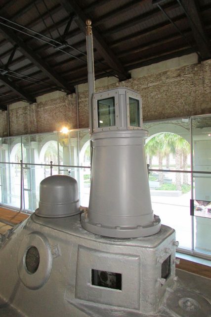 Isaac Peral’s turret (Naval Museum, Cartagena)