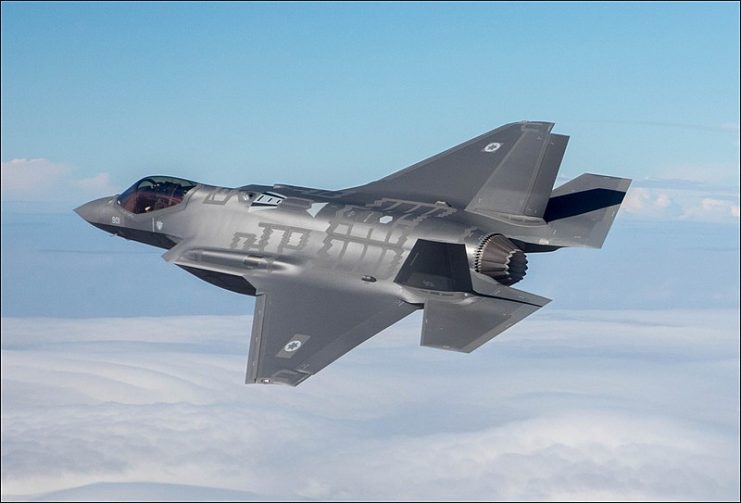 Israeli Air Force F-35I Adir. It was operational with the IAF in 2018 and performed the first airstrikes with the aircraft type.Photo Israeli Air Force CC BY 4.0