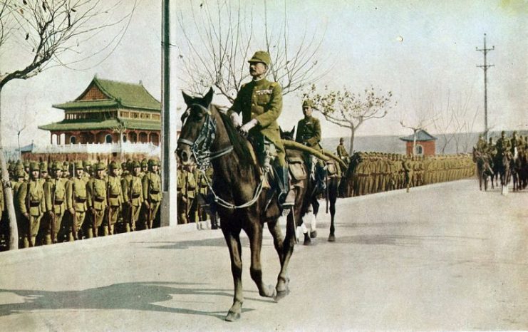 Iwane Matsui in Nanking, December 1937