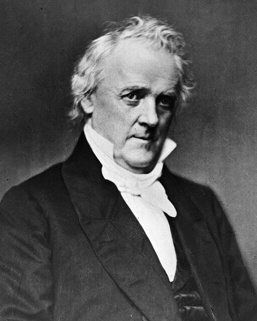 Portrait of James Buchanan