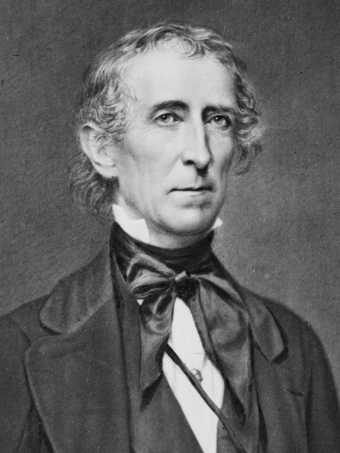 Portrait of John Tyler during his time as president of the United States