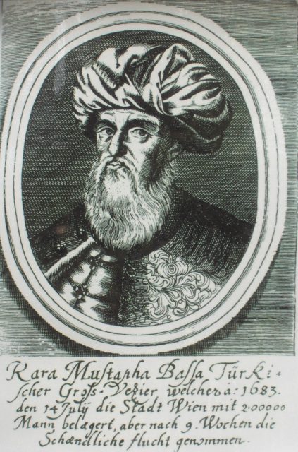 Kara Mustafa Pasha, Turkish commander at the Battle of Vienna