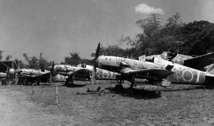 Ki-61s in Luzon 1945