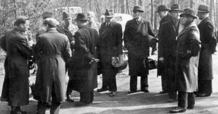 German Gestapo Officers in civilian clothes