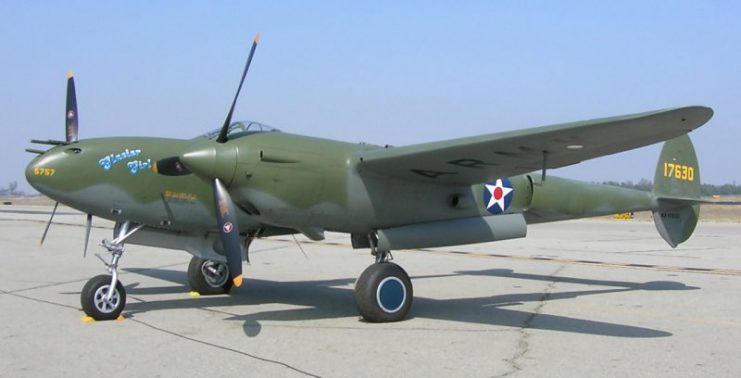 Lockheed P-38E Lightning “Glacier Girl”. By Greg Goebel / CC BY-SA 2.0