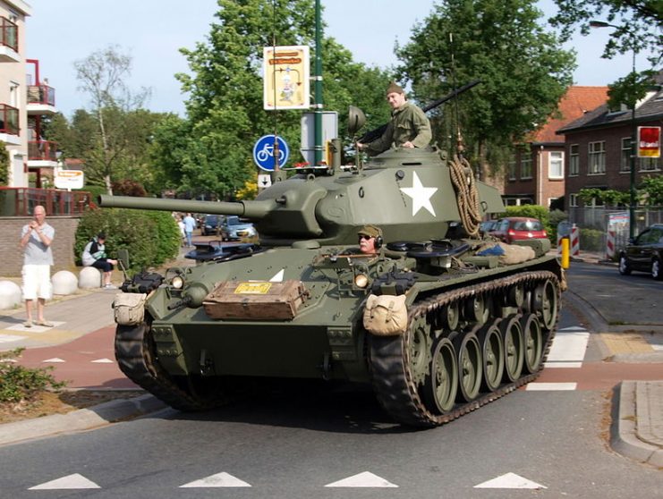 M24 Chaffee, Bridgehead 2011. By Alf Van Beem CC0