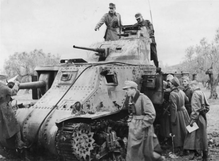 M3 Lee captured in Tunisia DAK Afrika Korps