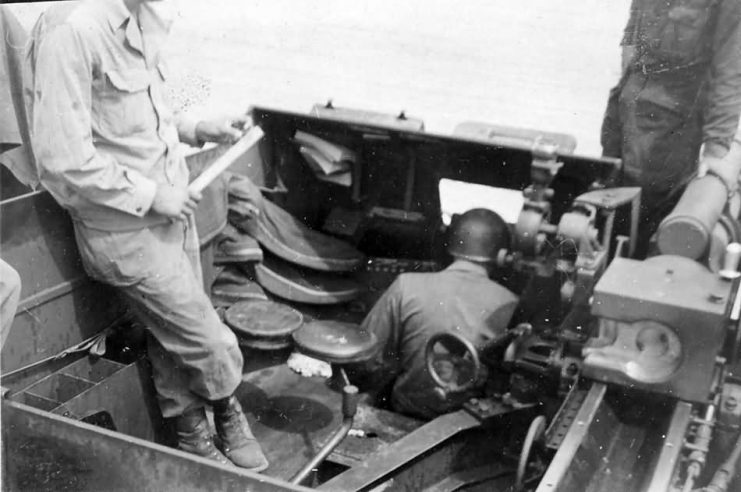 M7 Priest 105 mm Howitzer Motor Carriage Interior