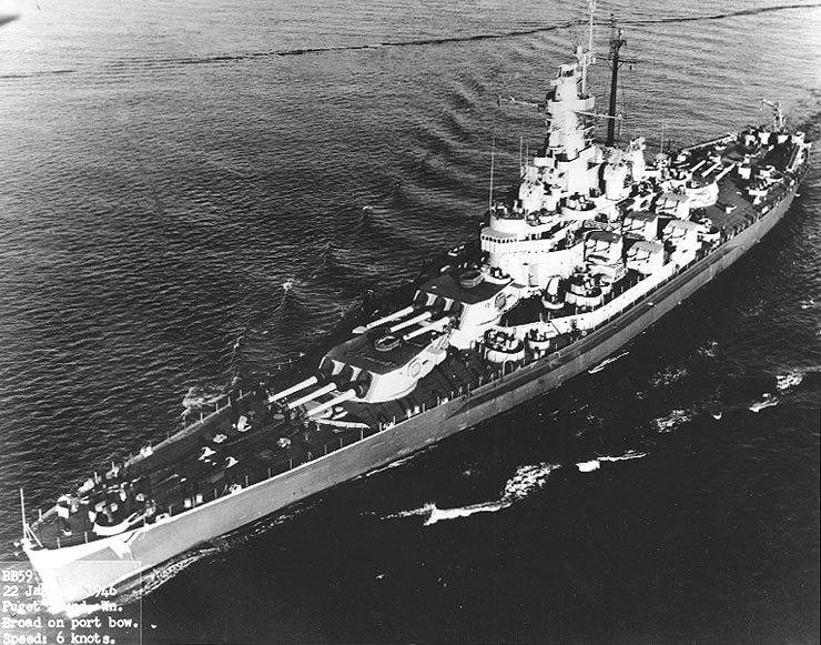 Massachusetts underway