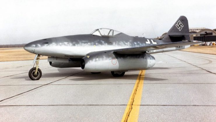 Messerschmitt Me 262A at the National Museum of the United States Air Force. (U.S. Air Force photo)