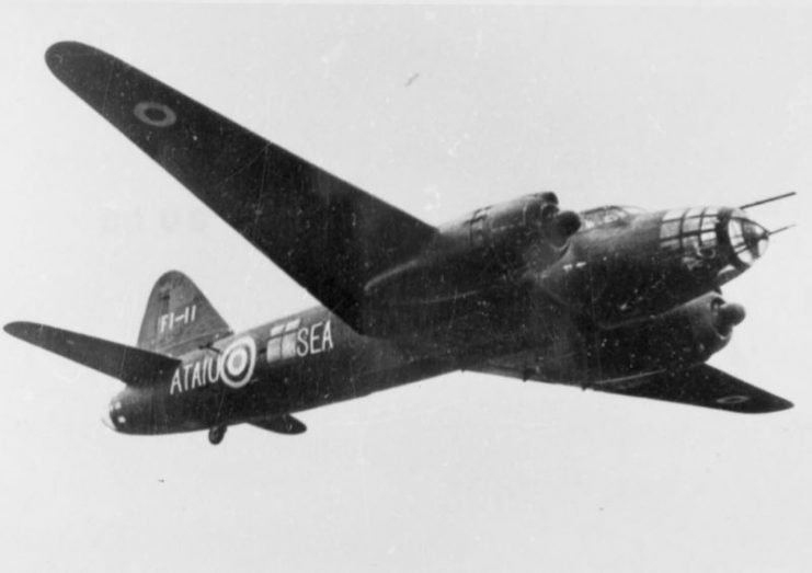 Mitsubishi G4M2 model 22 FI-II of ATAIU-SEA