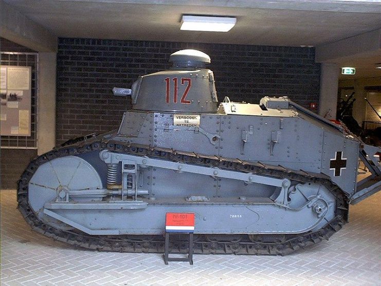 Overloon Panzer Renault FT 17.Photo Hohum CC BY-SA 3.0